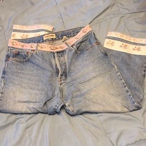 VINTAGE London Jean capris, EUC